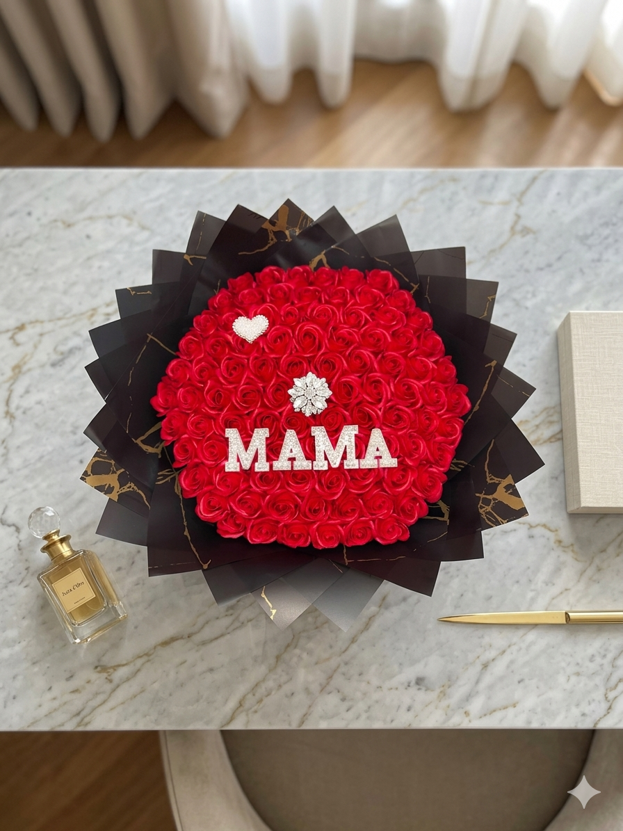 Bouquet Diamond Mama: Un Amore Infinito