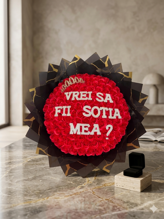 Bouquet Proposta d'Amore: Il "Sì" più Indimenticabile