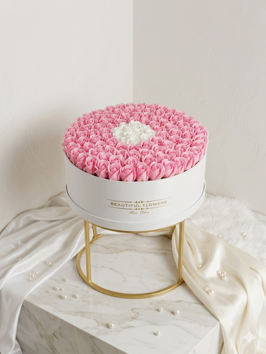 Idea Regalo "101 Rose" | Home Decor | Luxury Gift