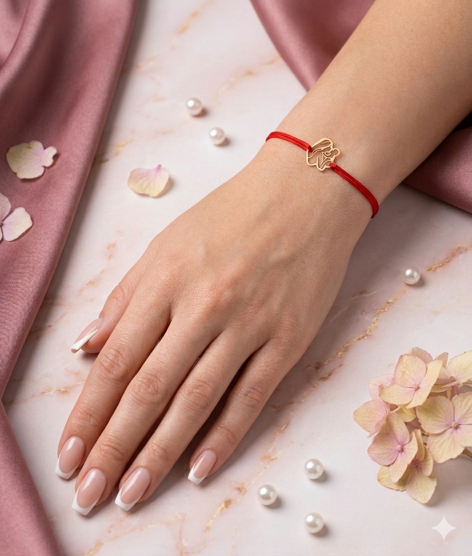 Idea Regalo Bracciale "Mother's Love" in Oro 14K | Accessori | Gioielli 🎁