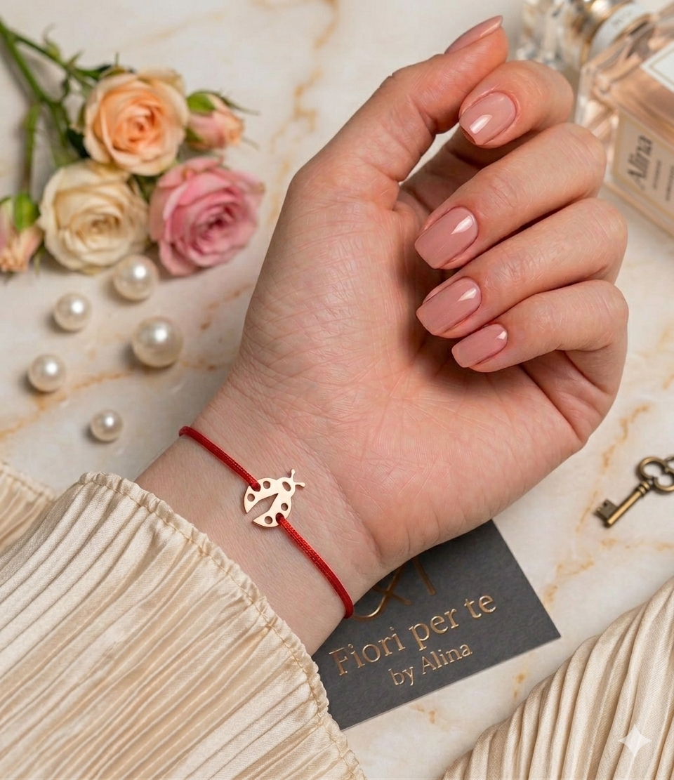 Idea Regalo Bracciale "Ladybug" in Oro 14K | Accessori | Gioielli 🎁