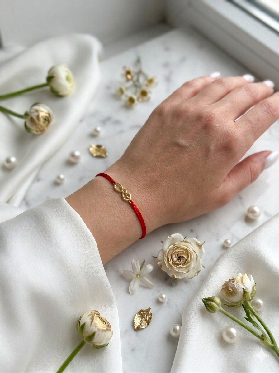 Idea Regalo Bracciale "Infinity" in Oro 14K | Accessori | Gioielli 🎁